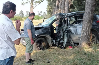 ,,მძღოლი უგონოდაა, მძიმედ დაშავდა ორი პირი“ - ავარია ხაშურში